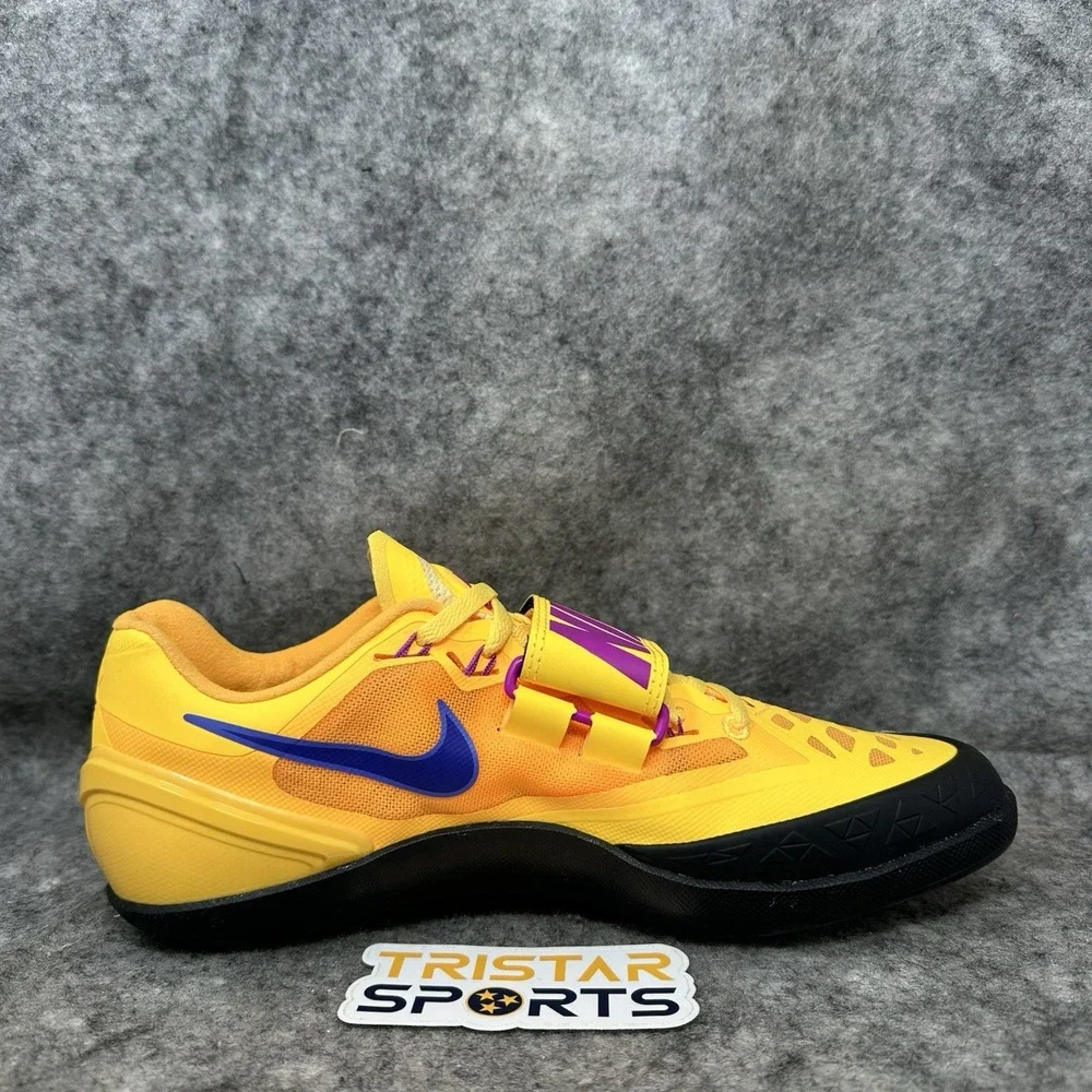 Nike Zoom Rotational 6 Track Throwing Shoes Mens Size 6 Citron Yellow FZ9606-800